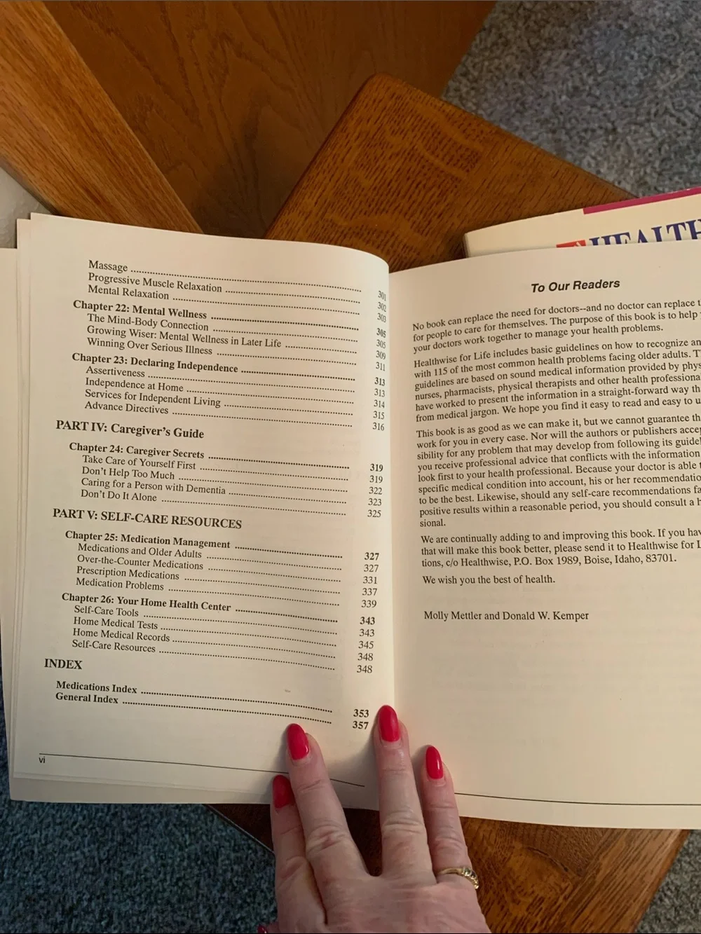 Healthwise For Life & Healthwise Handbook - Paperback
